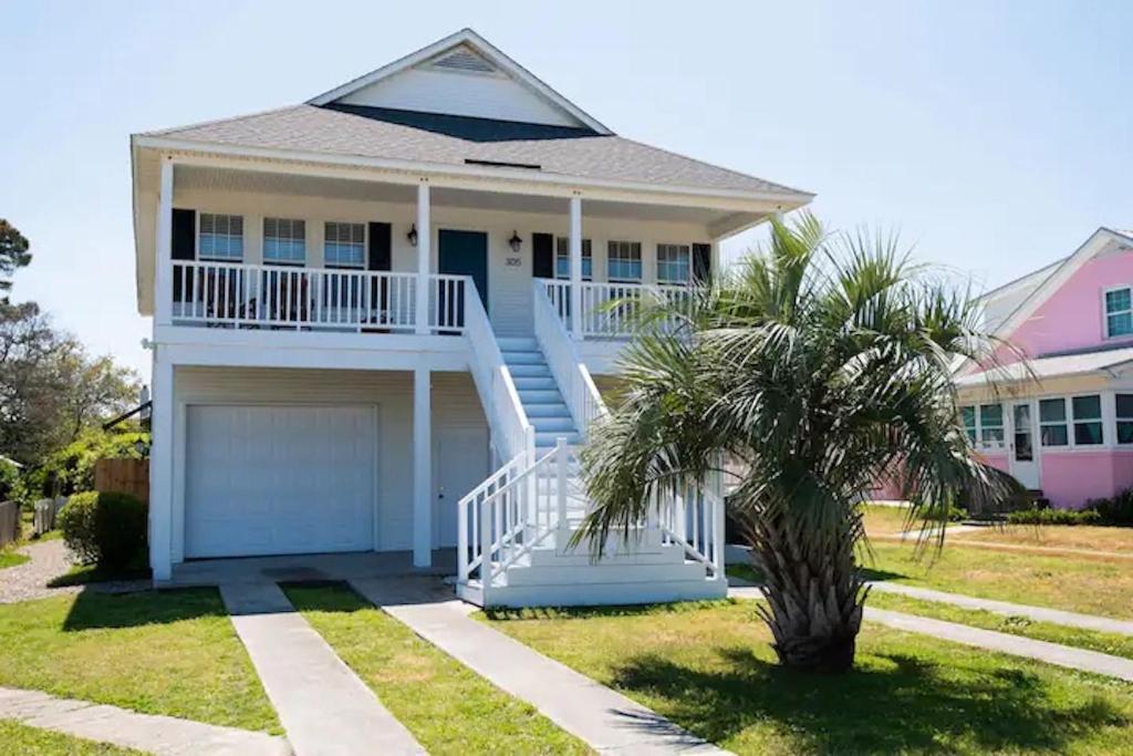 Beach Bum Bungalow Carolina Beach Exterior foto